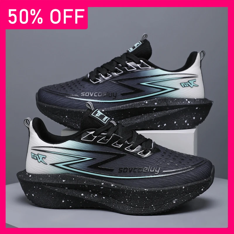 Unisex Sports Shoes New Thick Sole Cushioning Rebound Anti Slip Professional Running Youth Competition Training Shoes for Men
Unisex Sports Shoes New Thick Sole Cushioning Rebound Anti Slip Professional Running Youth Competition Training Shoes for Men