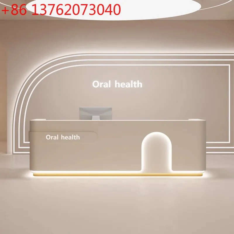 Nordic Cream Style Podium Art Training Center Institution Reception Desk Store Front Desk Office Furniture
Nordic Cream Style Podium Art Training Center Institution Reception Desk Store Front Desk Office Furniture