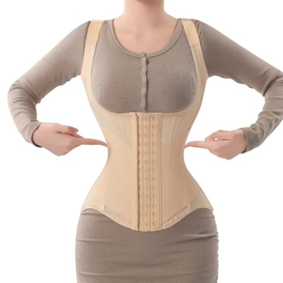Waist Trainer for Women Corset Shapewear Tummy Control Vest Waist Cincher Shaper Workout Girdle
Waist Trainer for Women Corset Shapewear Tummy Control Vest Waist Cincher Shaper Workout Girdle