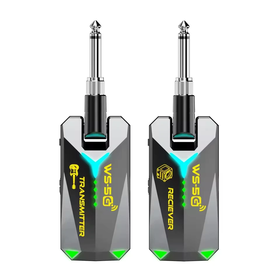 Беспроводная система Miwayer 5.8ГГц без сопряжения, перезаряжаемый передатчик/приемник с разъемами 3.5мм и 6.35мм для гитары и баса
Беспроводная система Miwayer 5.8ГГц без сопряжения, перезаряжаемый передатчик/приемник с разъемами 3.5мм и 6.35мм для гитары и баса