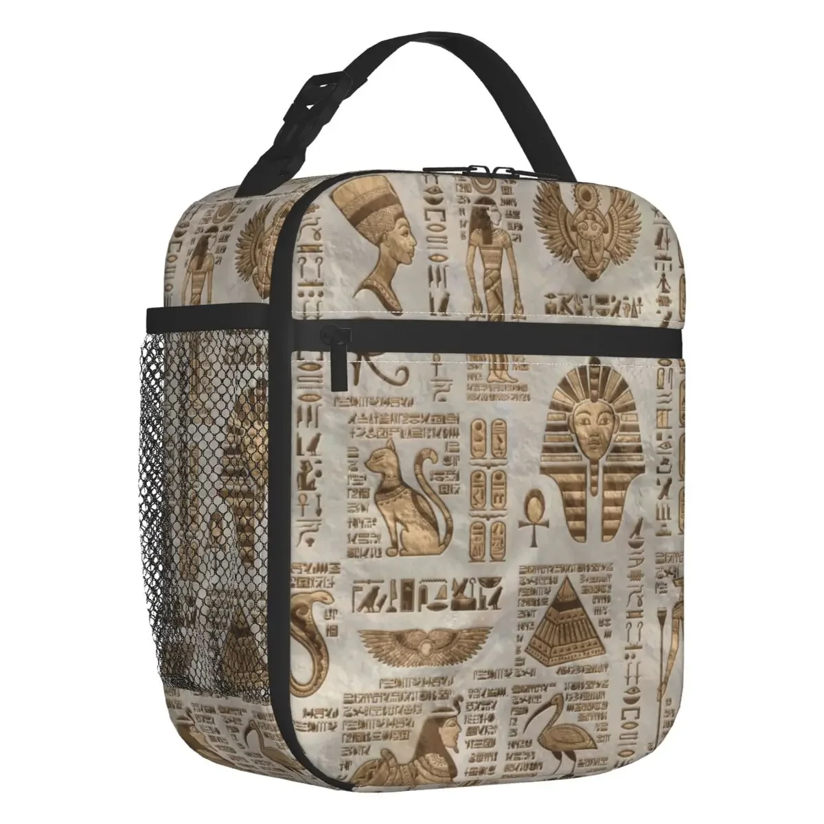 Egyptian Hieroglyphs And Deities Thermal Insulated Lunch Bag Portable Lunch Container for Kids School Multifunction Food Box
Egyptian Hieroglyphs And Deities Thermal Insulated Lunch Bag Portable Lunch Container for Kids School Multifunction Food Box