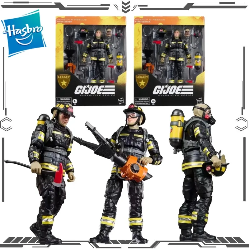 Hasbro G.I. Joe Classified Series Legacy Collection Search & Rescue Firefighter 6-Inch Action Figure Collectible Model Ornaments
Hasbro G.I. Joe Classified Series Legacy Collection Search & Rescue Firefighter 6-Inch Action Figure Collectible Model Ornaments