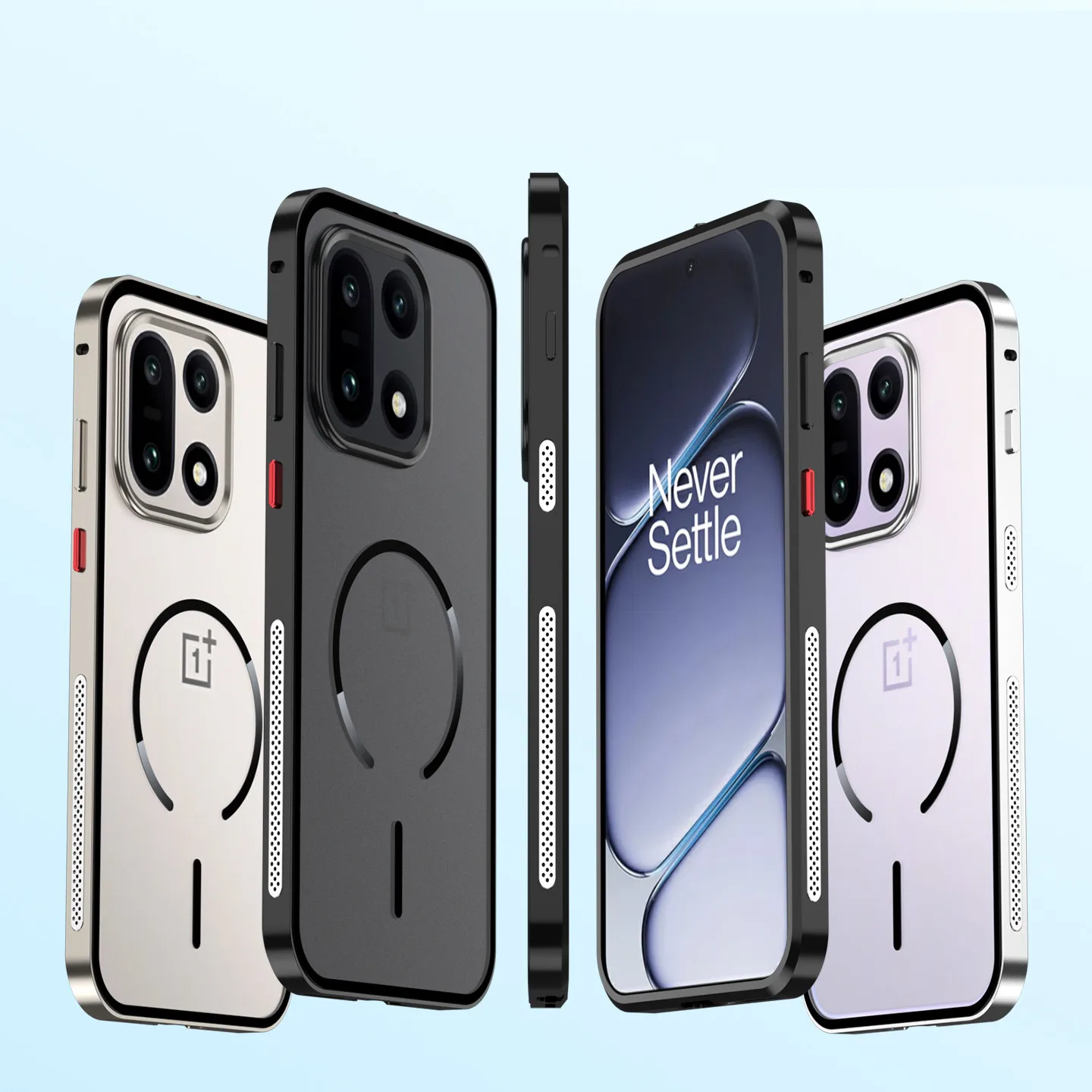 Shockproof Metal Armor Case For Oneplus 15 Case Magsafe Aluminum Frame Matte PC Cover Funda For OnePlus 15 Case
Shockproof Metal Armor Case For Oneplus 15 Case Magsafe Aluminum Frame Matte PC Cover Funda For OnePlus 15 Case