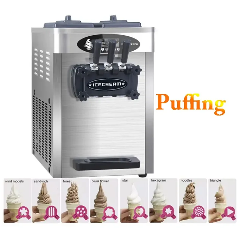 Commercial Ice Cream Machine Prices 110V 220V With English Operating System Stainless Steel 3 Flavors Ice Cream Machine
Commercial Ice Cream Machine Prices 110V 220V With English Operating System Stainless Steel 3 Flavors Ice Cream Machine