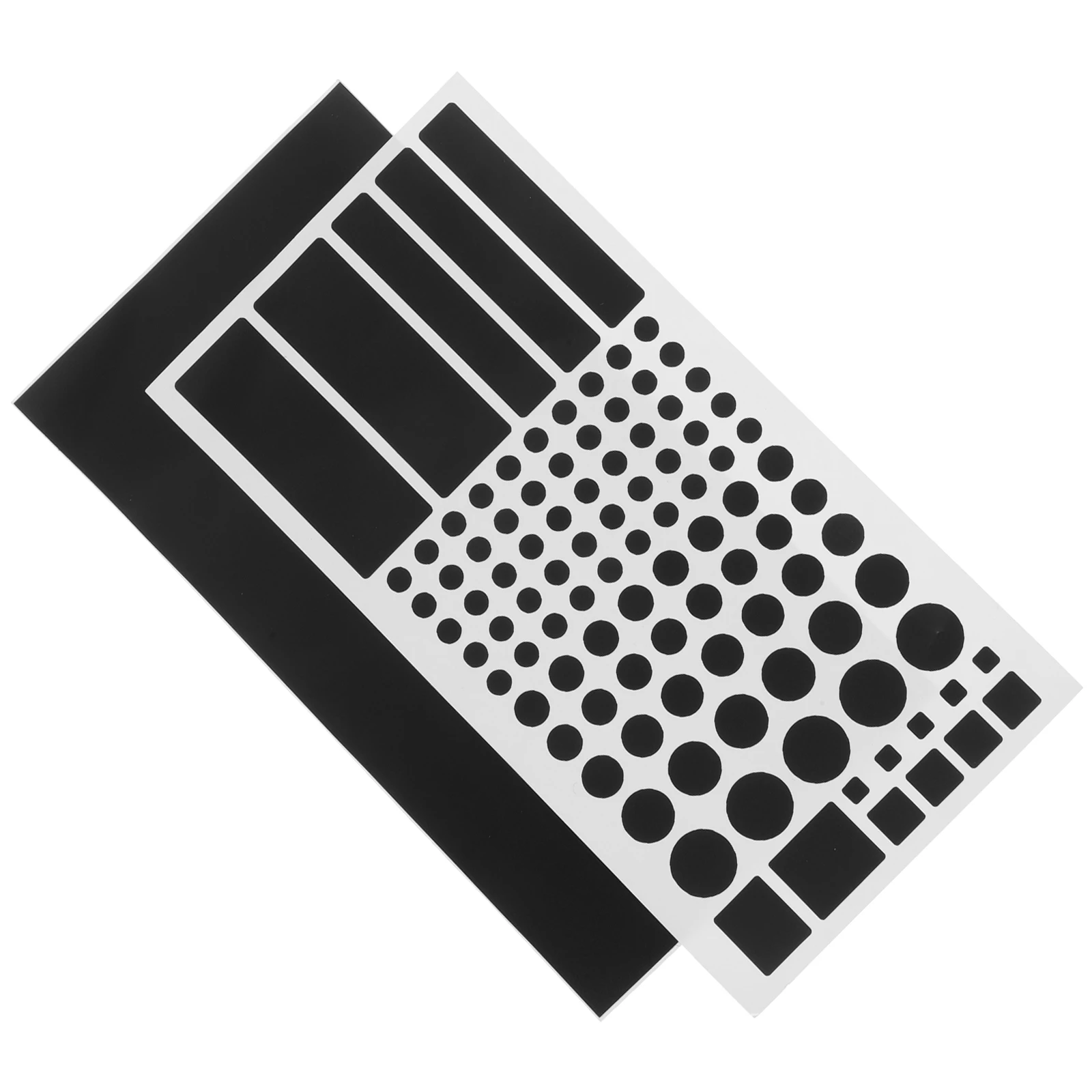 2 Sheets Blackout Stickers LED Light Shielding Privacy Pvc Self-adhesive Window Blocker Blocking
2 Sheets Blackout Stickers LED Light Shielding Privacy Pvc Self-adhesive Window Blocker Blocking