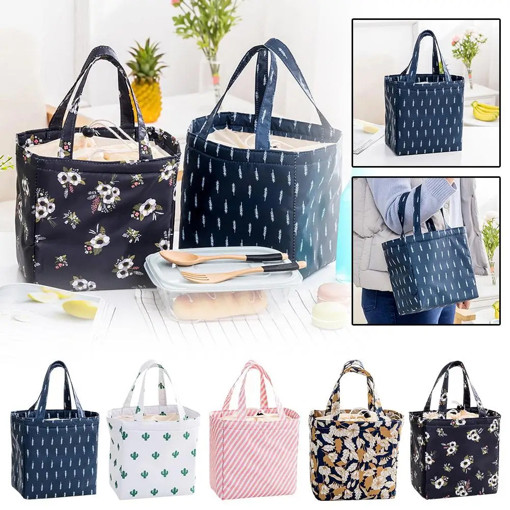 Portable Lunch Bag Printed Pattern Canvas Stripe Insulated Bags Tote Thermal Picnic Bag Bags Cooler Food Box Kids Lunch Lun F7O9
Portable Lunch Bag Printed Pattern Canvas Stripe Insulated Bags Tote Thermal Picnic Bag Bags Cooler Food Box Kids Lunch Lun F7O9