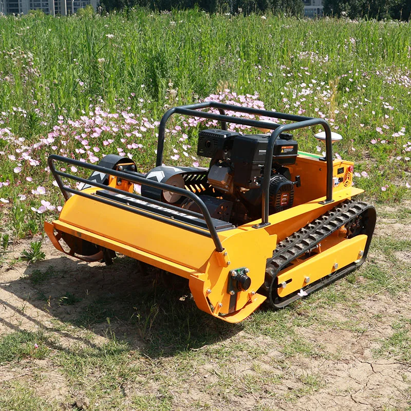 Customized High Torque Remote Control Crawler Flail Mower Cutting Speed Remote Trimmer For Highway Green Belt Scenic Area Grass
Customized High Torque Remote Control Crawler Flail Mower Cutting Speed Remote Trimmer For Highway Green Belt Scenic Area Grass
