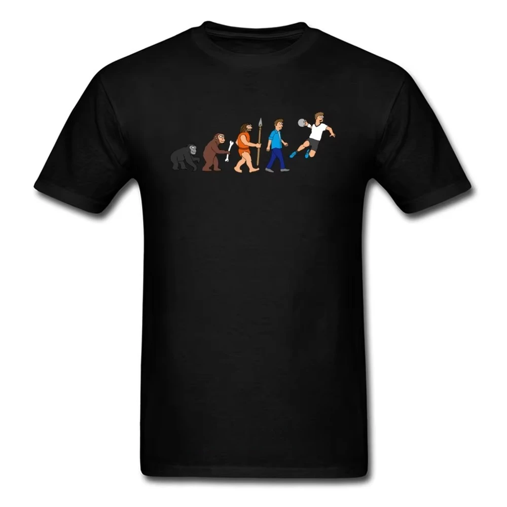 Evolution Handball Comic T Shirt Men Fun Top Plus Size Tee Creative Design Tshirt Harajuku Summer Cotton Tshirt Black T-shirt
Evolution Handball Comic T Shirt Men Fun Top Plus Size Tee Creative Design Tshirt Harajuku Summer Cotton Tshirt Black T-shirt