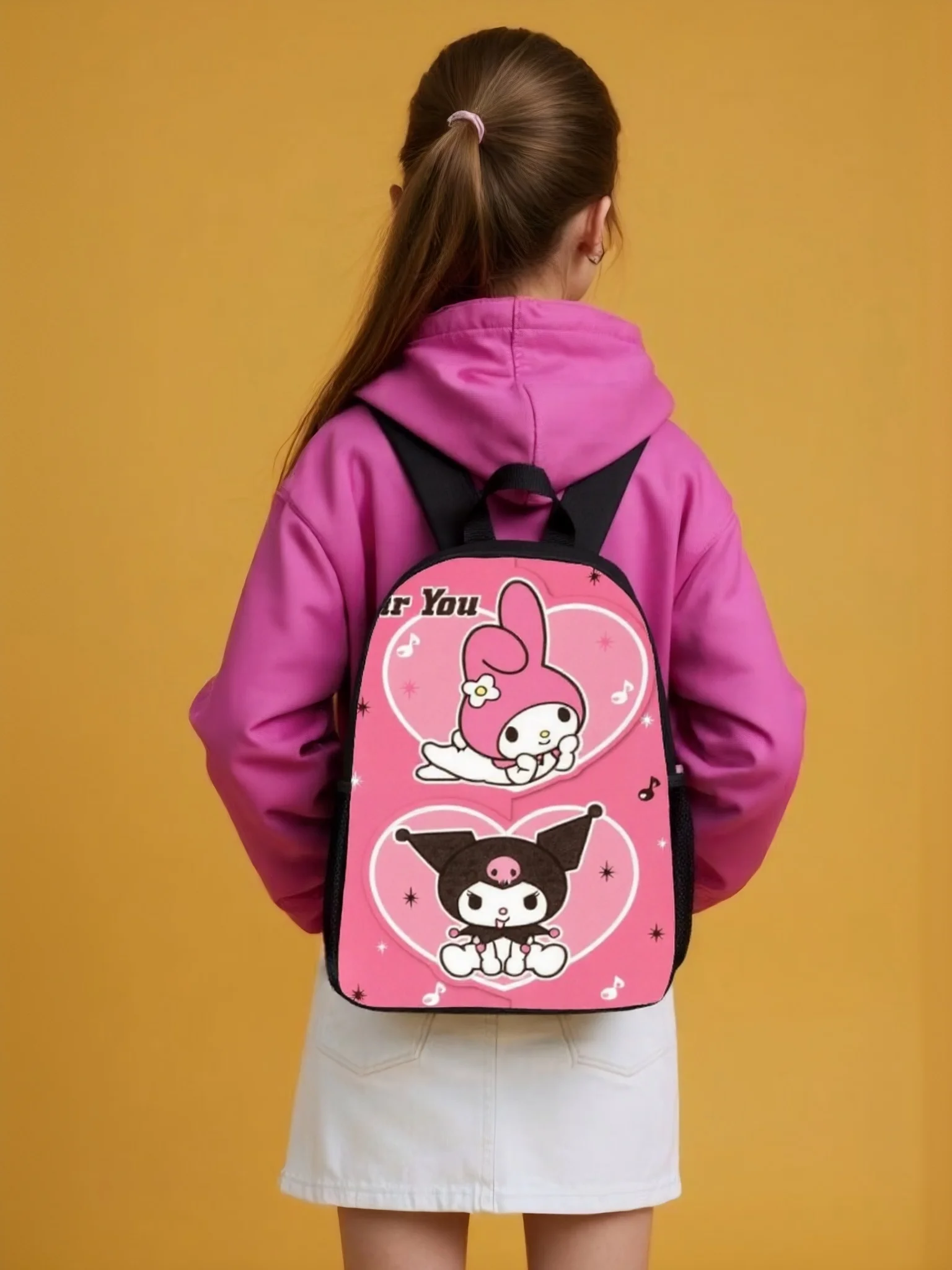Little Kid Kuromi Waterproof School Bag Canvas Backpack,Student Lightweight Bookbag Daily Knapsack
Little Kid Kuromi Waterproof School Bag Canvas Backpack,Student Lightweight Bookbag Daily Knapsack