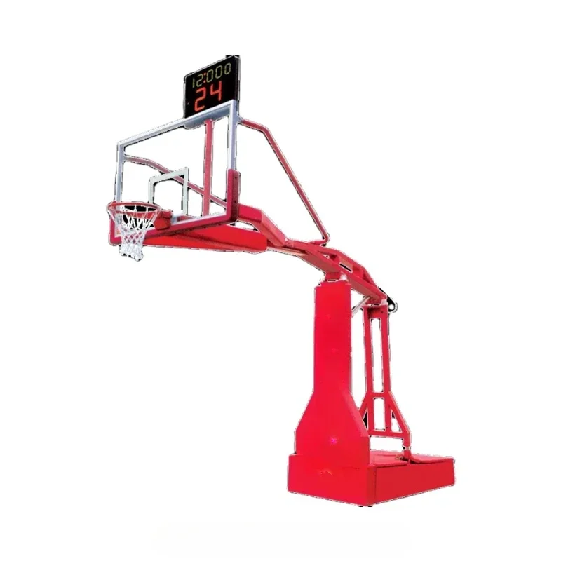 Standard Electro-Hydraulic Basketball Stand for Competition and School Basketball Hoops
Standard Electro-Hydraulic Basketball Stand for Competition and School Basketball Hoops