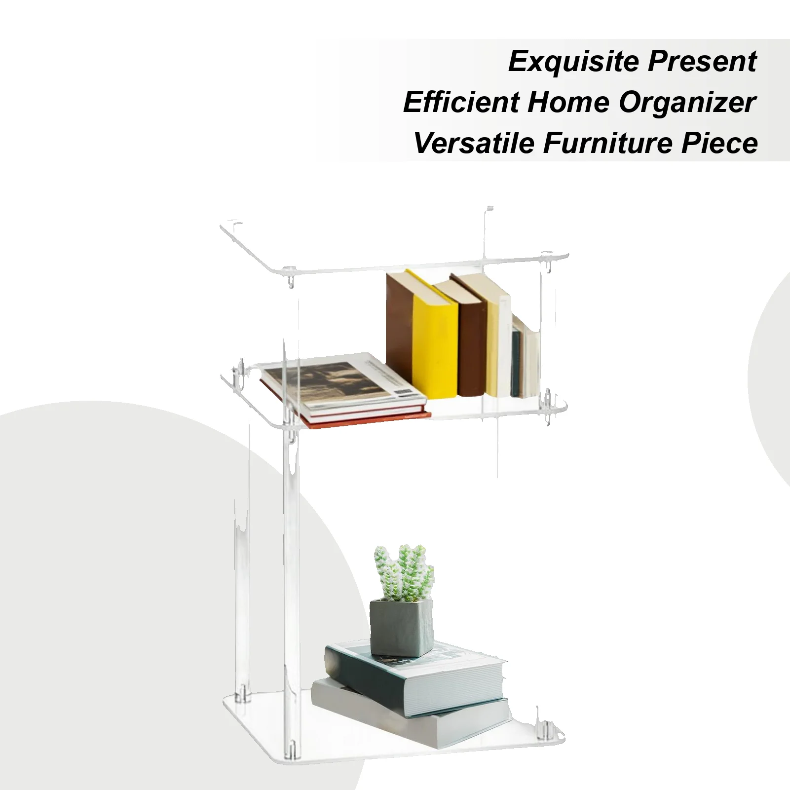 Small Side Table Acrylic Transparent Little Side Table For Bedroom Multi-Functional Organizer Shelf For Hotel Dormitory
Small Side Table Acrylic Transparent Little Side Table For Bedroom Multi-Functional Organizer Shelf For Hotel Dormitory