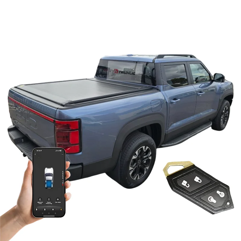 BYD Shark 6 Electric Roller Shutter Tonneau Cover Retractable Roller Cover Aluminum Alloy Waterproof with App/Remote Function
BYD Shark 6 Electric Roller Shutter Tonneau Cover Retractable Roller Cover Aluminum Alloy Waterproof with App/Remote Function