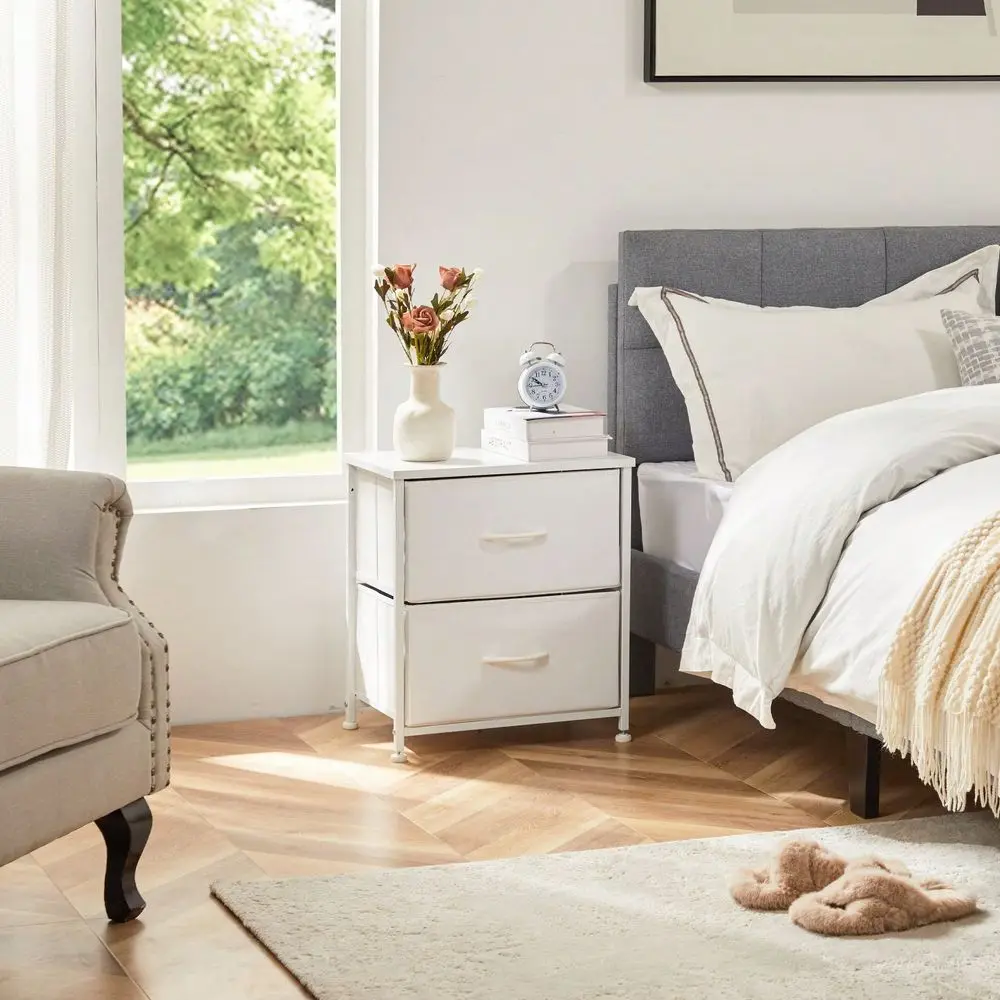 2Drawer Dressing Table Nightstand Set American Country Style Metal Frame With Waterproof Wooden Top Suitable For Bedrooms And E
2Drawer Dressing Table Nightstand Set American Country Style Metal Frame With Waterproof Wooden Top Suitable For Bedrooms And E