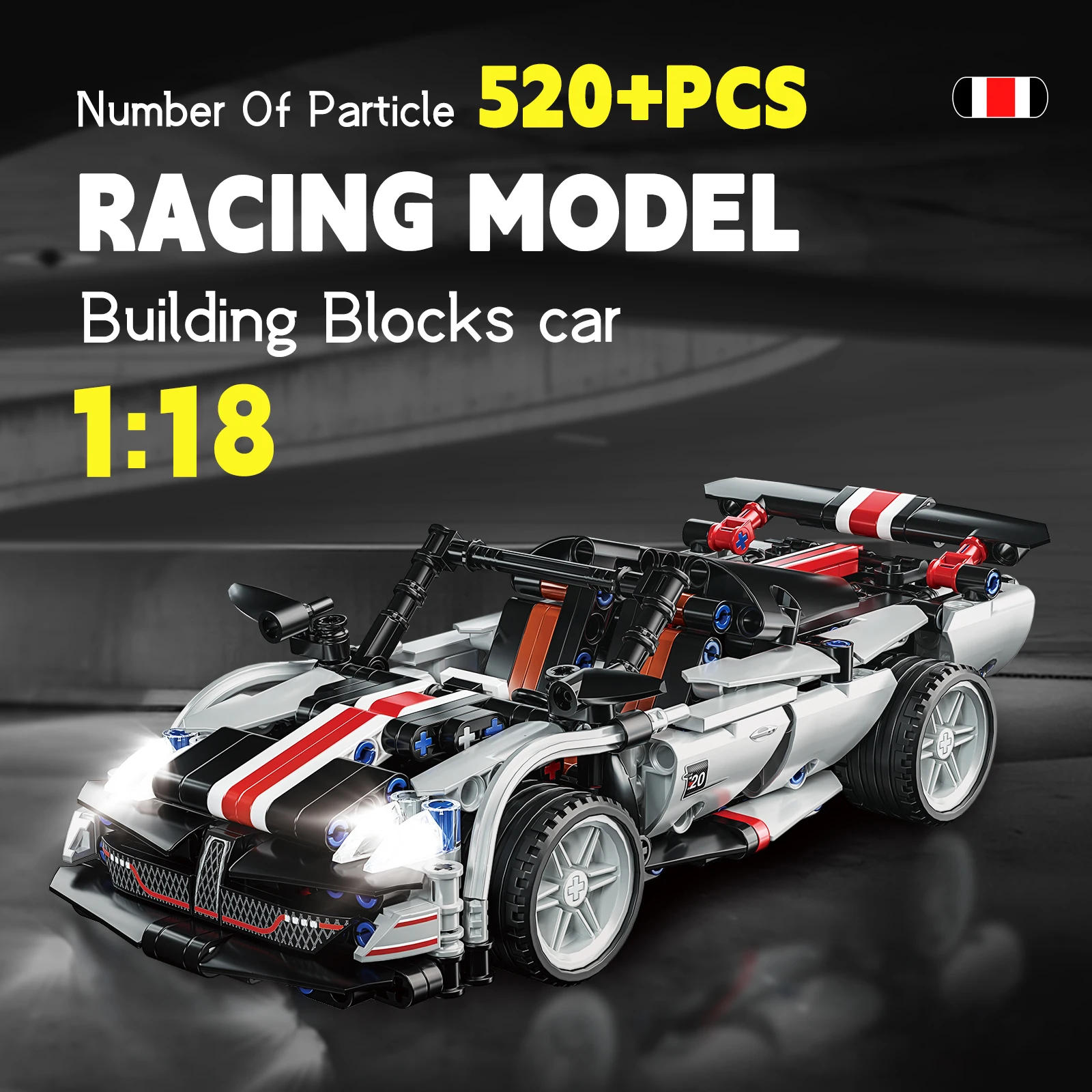 Новая гоночная модель Pull Back1:18, строительные блоки, серия автомобилей, 500 шт., развивающие игрушки, спортивный автомобиль, подарок для детей, фигурка мальчика
Новая гоночная модель Pull Back1:18, строительные блоки, серия автомобилей, 500 шт., развивающие игрушки, спортивный автомобиль, подарок для детей, фигурка мальчика