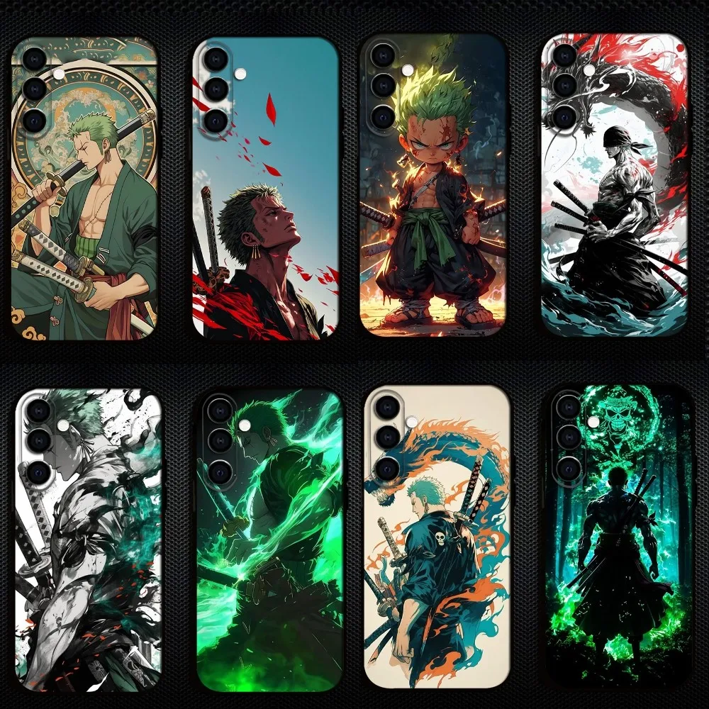 Anime Zoro One P-Pieces Phone Case For Samsung Galaxy A73/A72/A71/A70/A53/A52/A51/Others Soft Black Shell
Anime Zoro One P-Pieces Phone Case For Samsung Galaxy A73/A72/A71/A70/A53/A52/A51/Others Soft Black Shell