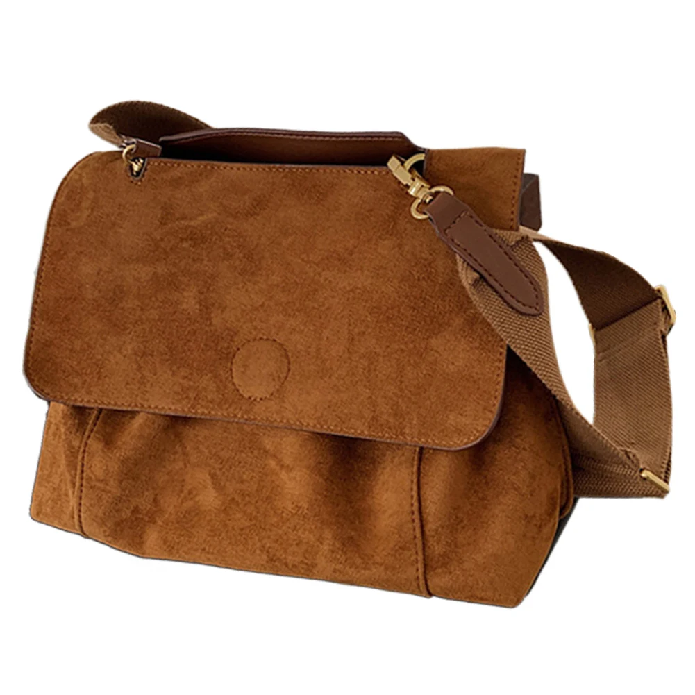 Women Retro Shoulder Bag Large Capacity Daily Shoulder Purse Solid Color Casual Crossbody Bag Ladies Commute Bag
Women Retro Shoulder Bag Large Capacity Daily Shoulder Purse Solid Color Casual Crossbody Bag Ladies Commute Bag