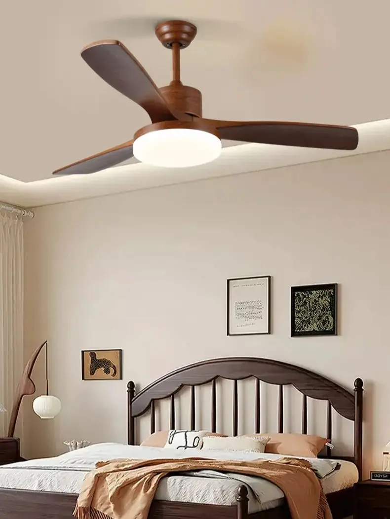 3 leaf ceiling fan lamp retro living room bedroom soft wind\ solid wood variable frequency dining room ceiling fan lamp
3 leaf ceiling fan lamp retro living room bedroom soft wind\ solid wood variable frequency dining room ceiling fan lamp