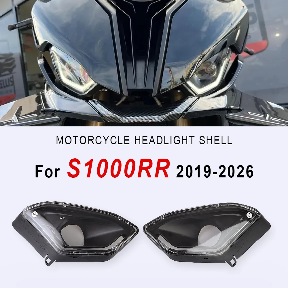 For BMW S1000RR S 1000 RR S1000 1000RR 2019-2026 Motorcycle Headlight Shell Head Light Housing Clear Headlamp Cover Accessories
For BMW S1000RR S 1000 RR S1000 1000RR 2019-2026 Motorcycle Headlight Shell Head Light Housing Clear Headlamp Cover Accessories