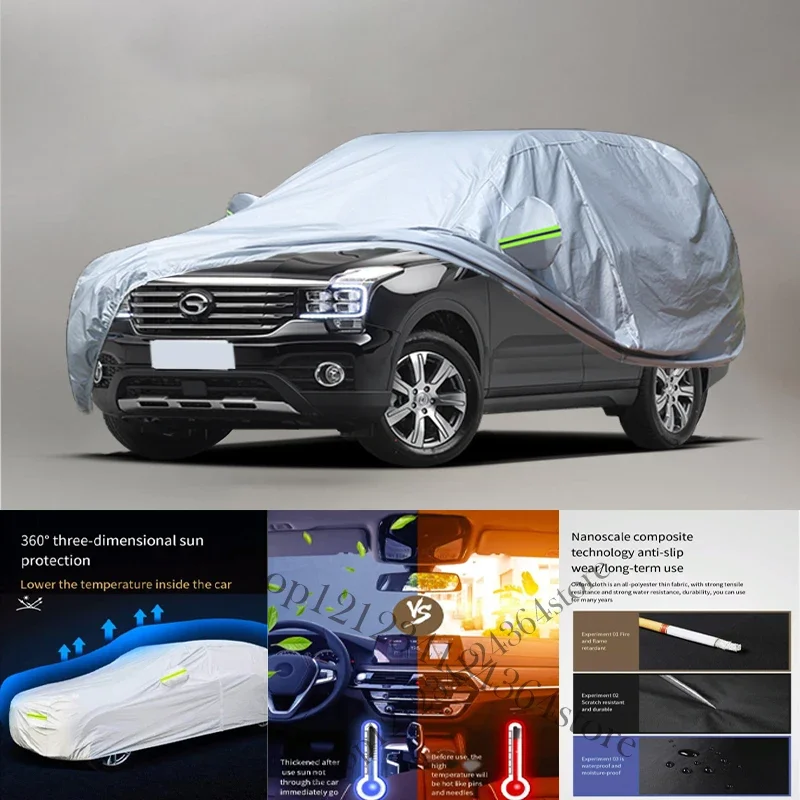 For Trumpchi GS7 fit Outdoor Protection Full Car Covers Snow Cover Sunshade Waterproof Dustproof Exterior Car cover protection
For Trumpchi GS7 fit Outdoor Protection Full Car Covers Snow Cover Sunshade Waterproof Dustproof Exterior Car cover protection