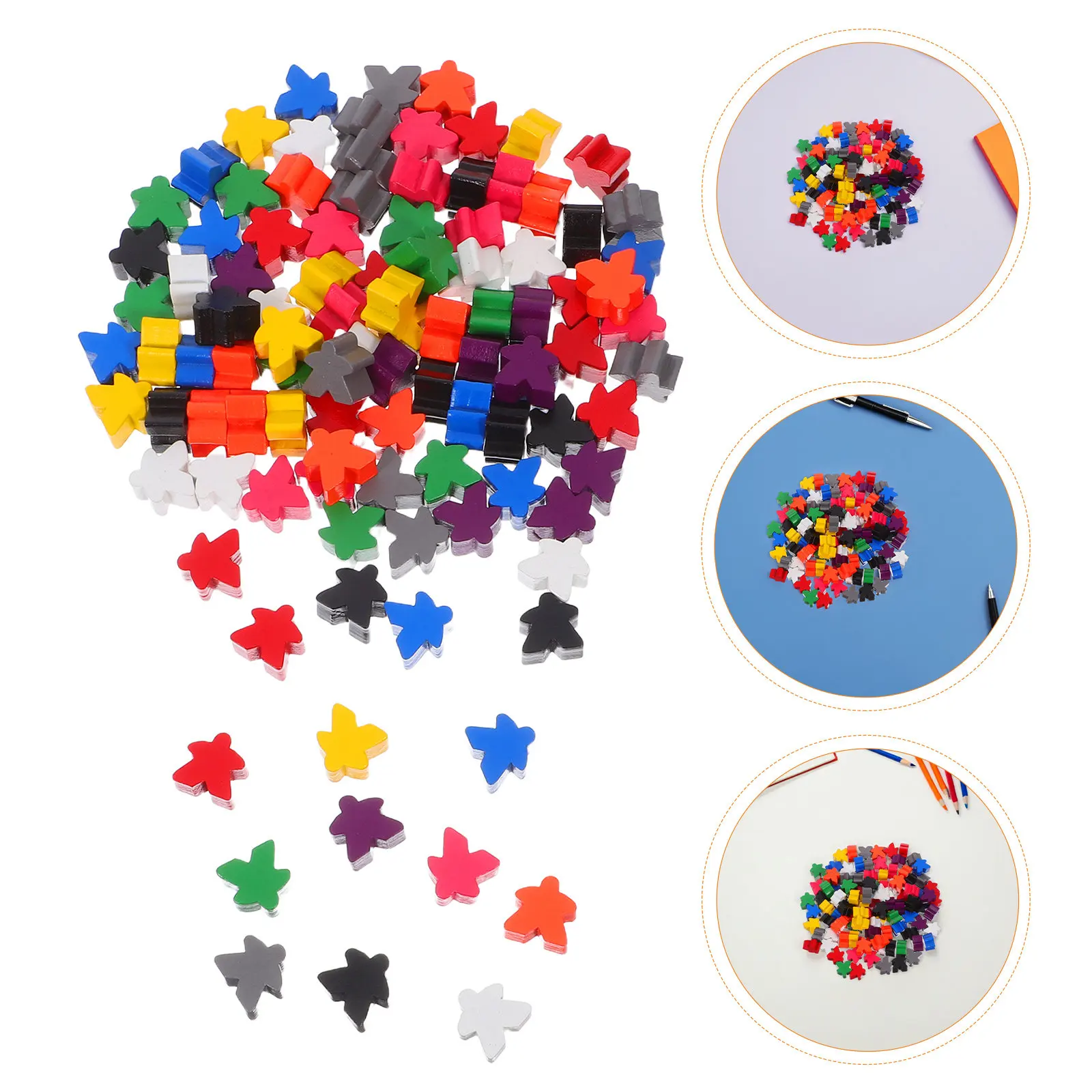 200 шт. деревянных игровых фишек, разноцветные шахматные фигуры, оптовые сменные жетоны для настольных игр, счетчики Монтессори для сортировки
200 шт. деревянных игровых фишек, разноцветные шахматные фигуры, оптовые сменные жетоны для настольных игр, счетчики Монтессори для сортировки