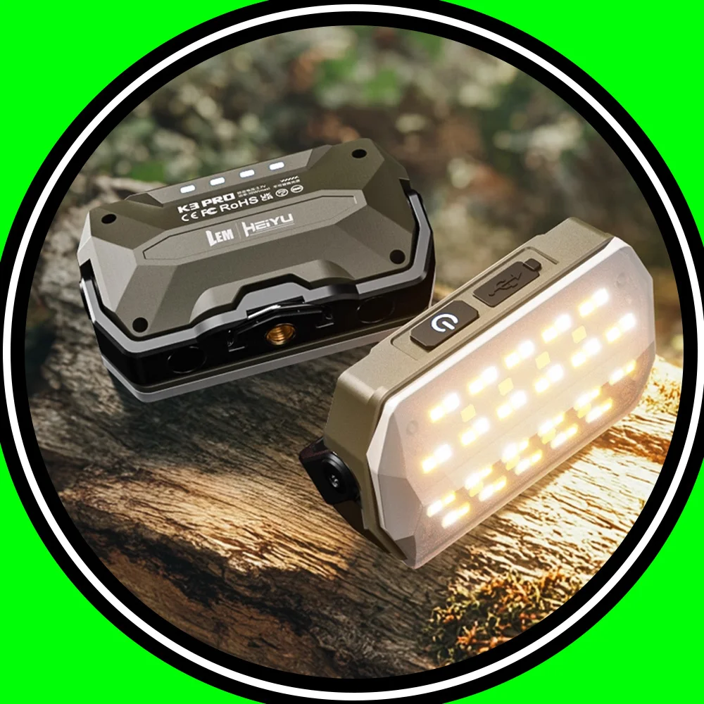 LEM K3PRO светодиодная лампа для кемпинга, USB перезаряжаемая лампа для кемпинга, портативная непромокаемая уличная лампа, 4000 мАч, 750 лм, легкая магнитная
