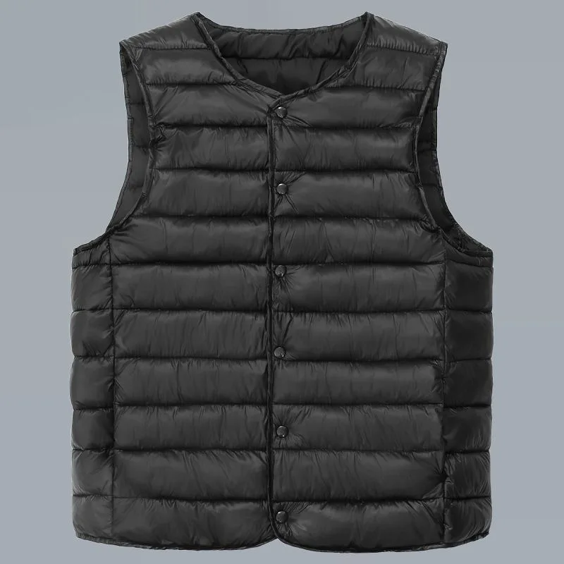 Men's Lightweight Down Cotton Vest Winter Round Neck V Neck Waistcoat Stylish Versatile Lightweight for Middle Aged Young Men
Men's Lightweight Down Cotton Vest Winter Round Neck V Neck Waistcoat Stylish Versatile Lightweight for Middle Aged Young Men