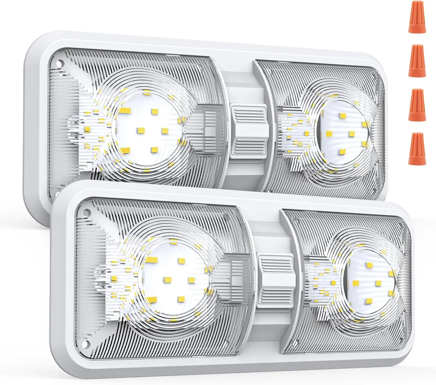 RV Lights Interior, 12 Volt Led 1000LM, Camper Lights 8W, RV Led Lights Interior Fixtures 12V(Natural White, 8Pack)
RV Lights Interior, 12 Volt Led 1000LM, Camper Lights 8W, RV Led Lights Interior Fixtures 12V(Natural White, 8Pack)