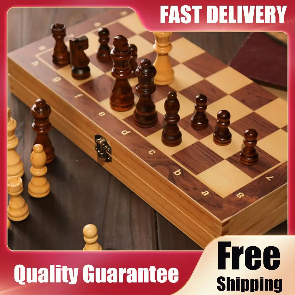 Large Chessboard Developing Strategic Thinking 29x29cm 3 in 1 Chess Chekers Backgammon No Chess Wooden Set for Kids Adults
Large Chessboard Developing Strategic Thinking 29x29cm 3 in 1 Chess Chekers Backgammon No Chess Wooden Set for Kids Adults