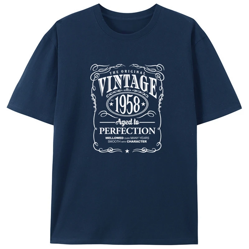 Летняя мода 2020, уличная одежда, топы, летний стиль, хлопковая мужская футболка с короткими рукавами, винтажная забавная хлопковая футболка 1958 года в возрасте до совершенства
Летняя мода 2020, уличная одежда, топы, летний стиль, хлопковая мужская футболка с короткими рукавами, винтажная забавная хлопковая футболка 1958 года в возрасте до совершенства