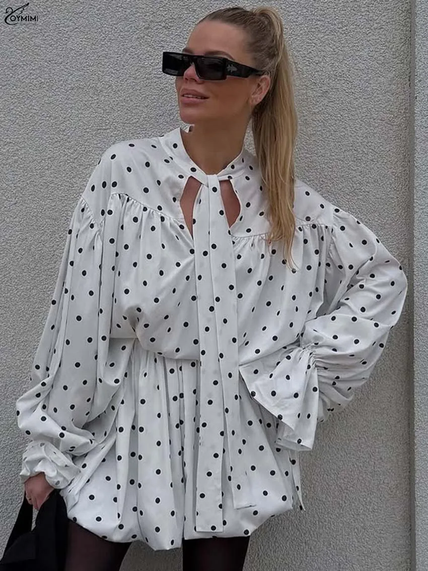 Oymimi Casual White Print 2 Pieces Set For Woman Fashion Lace-Up Long Sleeve Loose Blouses And Pleated Mini Skirts Female Sets
Oymimi Casual White Print 2 Pieces Set For Woman Fashion Lace-Up Long Sleeve Loose Blouses And Pleated Mini Skirts Female Sets