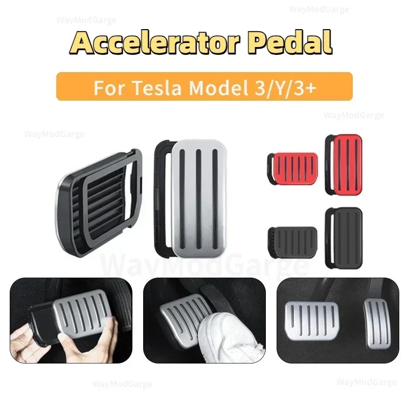 Педаль акселератора для Tesla Model 3/Y/3+ Highland, накладки на педаль автомобиля, подставка для дроссельной заслонки, педаль тормоза, автомобильные аксессуары 2021-2024
Педаль акселератора для Tesla Model 3/Y/3+ Highland, накладки на педаль автомобиля, подставка для дроссельной заслонки, педаль тормоза, автомобильные аксессуары 2021-2024