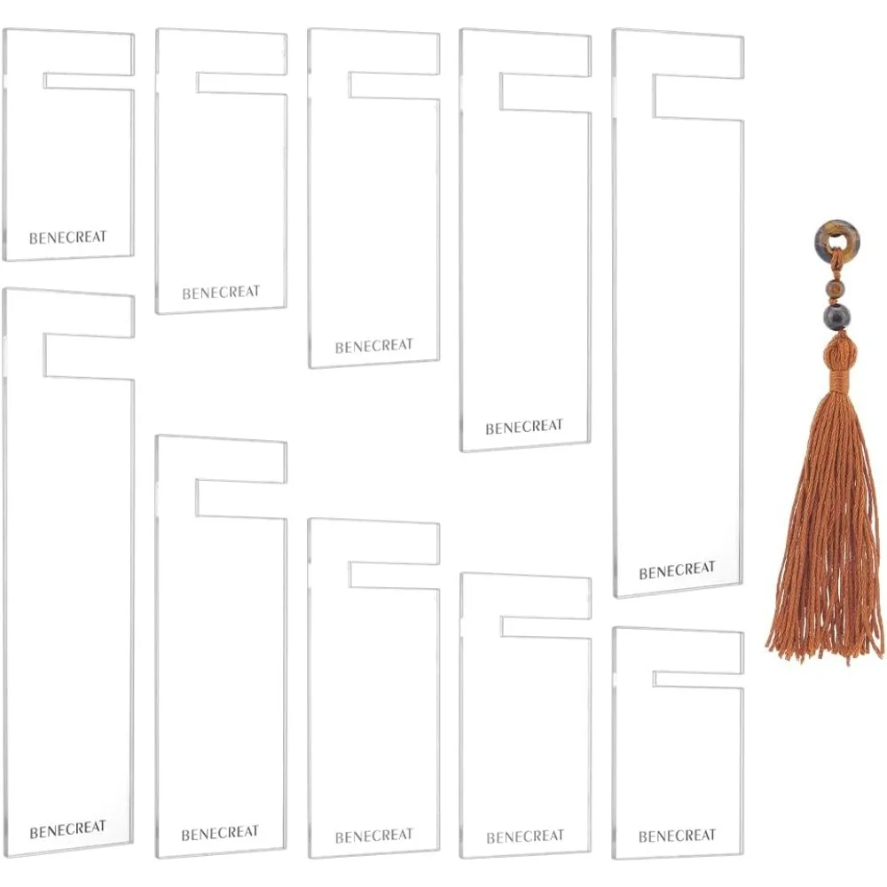 10Pcs Acrylic Tassel Maker Tool 5Sizes Rectangular Knitting Tool Lattice Tassel Maker for Lace and Knot Weaving Handicraft
10Pcs Acrylic Tassel Maker Tool 5Sizes Rectangular Knitting Tool Lattice Tassel Maker for Lace and Knot Weaving Handicraft