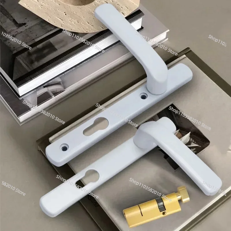 Aluminum Alloy Bathroom Privacy Door Handle Set, 85x30mm Lock Body Hardware for Interior Doors
Aluminum Alloy Bathroom Privacy Door Handle Set, 85x30mm Lock Body Hardware for Interior Doors