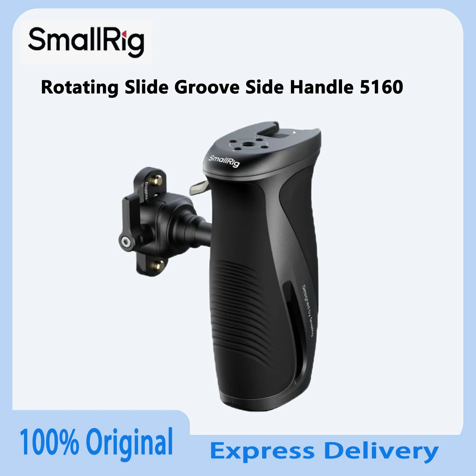 Original SmallRig 360 Degree Rotatable NATO Side Grip With NATO Clamp Universal Handgrip For DSLR Camera Monitor Cage 5160
Original SmallRig 360 Degree Rotatable NATO Side Grip With NATO Clamp Universal Handgrip For DSLR Camera Monitor Cage 5160