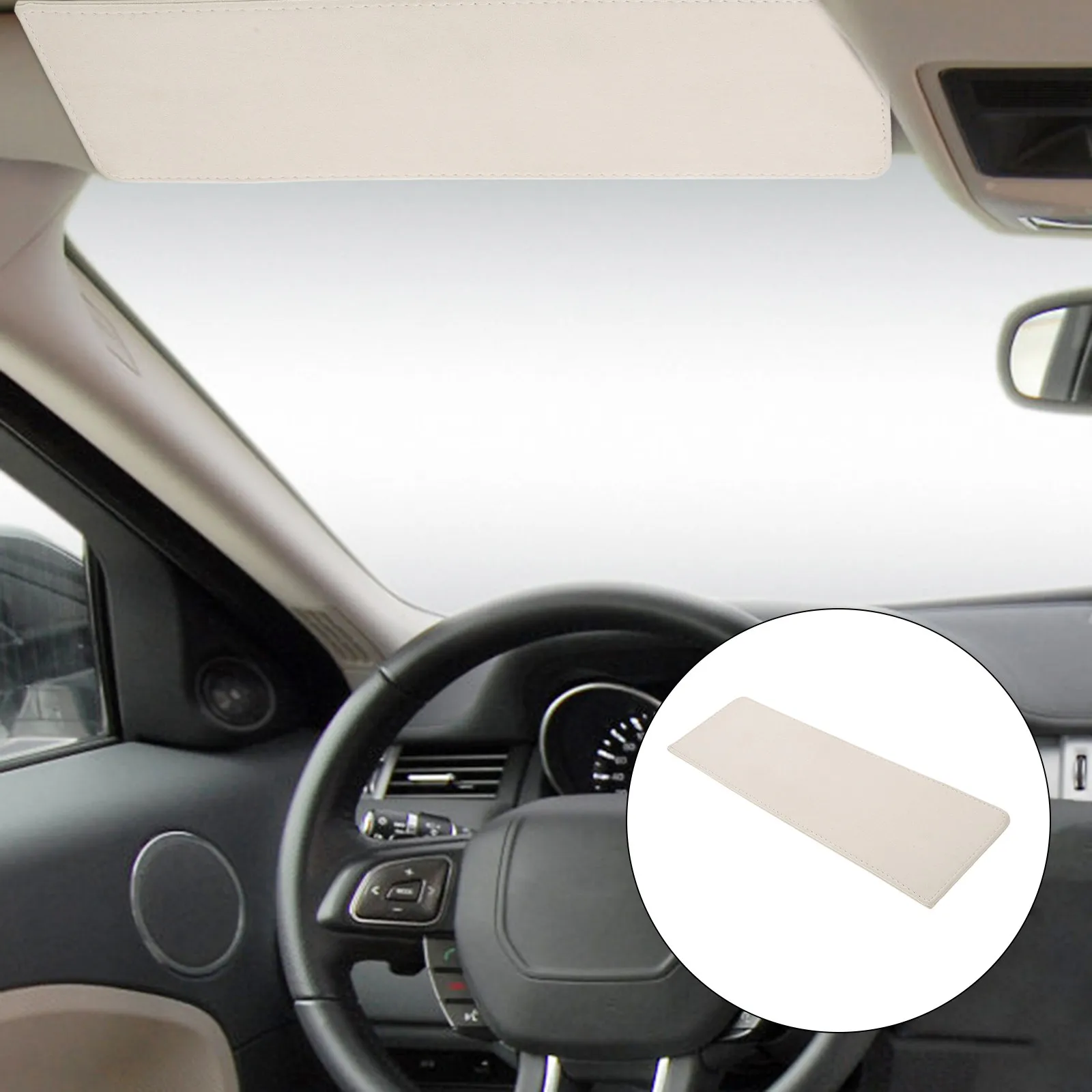 Car Sunshade Extender PU Sun Visor Extension Panel Anti-Glare Uv Blocking Driving Sun Visor Front Window Shade for Trucks Suvs
Car Sunshade Extender PU Sun Visor Extension Panel Anti-Glare Uv Blocking Driving Sun Visor Front Window Shade for Trucks Suvs