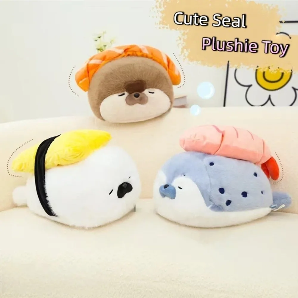 New Food Theme Seal Plushie Kawaii 40cm Large Sea Otter Japanese Style Lifelike Pillow Cushion Birthday Gifts
New Food Theme Seal Plushie Kawaii 40cm Large Sea Otter Japanese Style Lifelike Pillow Cushion Birthday Gifts