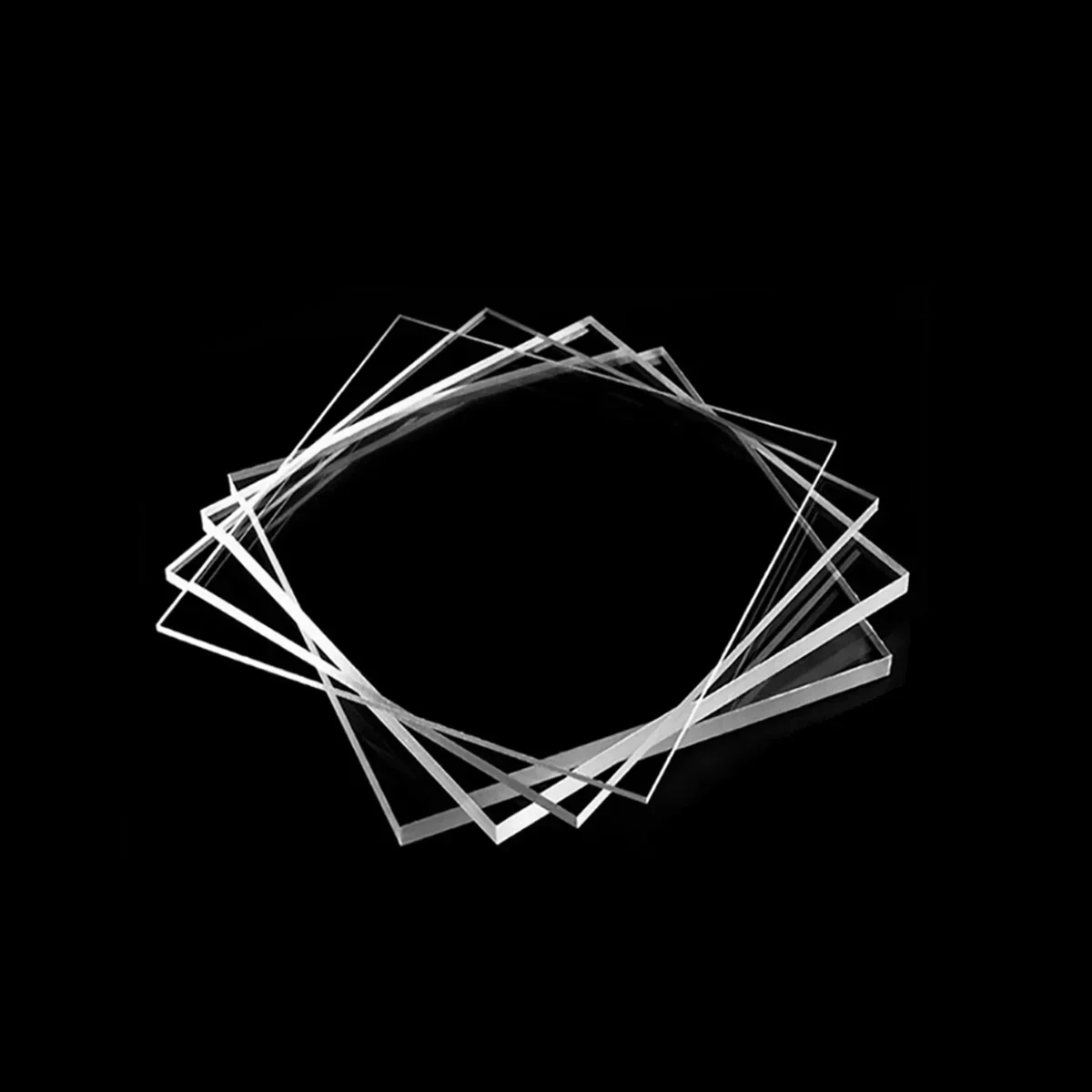 Transparent Plastic Board/Transparent Acrylic Board/Customized Laser Cutting Processing
Transparent Plastic Board/Transparent Acrylic Board/Customized Laser Cutting Processing