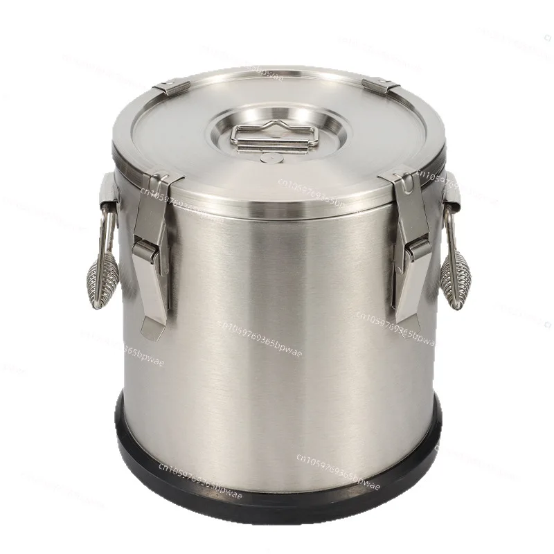 Thickened stainless steel insulation bucket transfer bucket large-capacity commercial insulation cold transportation turnover
Thickened stainless steel insulation bucket transfer bucket large-capacity commercial insulation cold transportation turnover