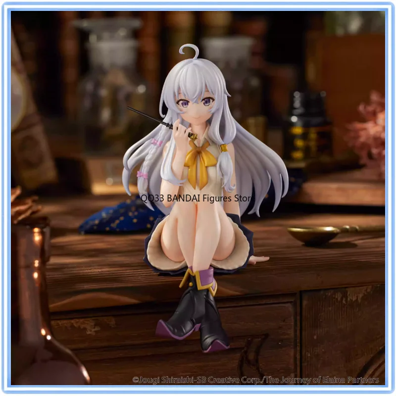 Genuine Original Elaina Wandering Witch: The Journey of Elaina Sitting Posture Action Figure Model Desktop Decoration 
Genuine Original Elaina Wandering Witch: The Journey of Elaina Sitting Posture Action Figure Model Desktop Decoration