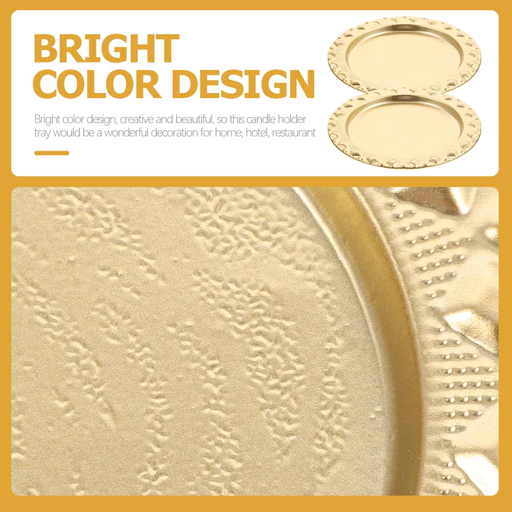 2pcs Tray Holder Round Desktop Storage Plate For Pillar Jar Tea Candles Wedding Party Centerpiece Decor Snack Serving
2pcs Tray Holder Round Desktop Storage Plate For Pillar Jar Tea Candles Wedding Party Centerpiece Decor Snack Serving