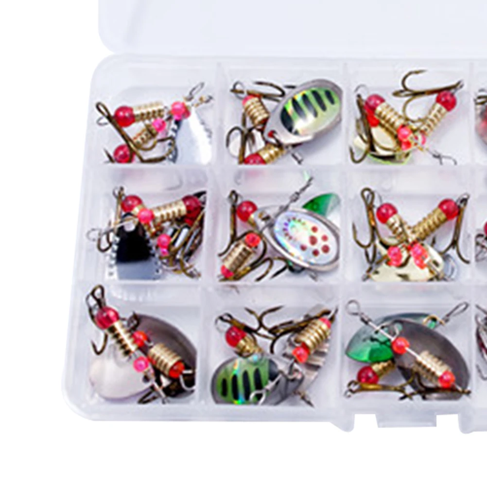 30 pcs Fishing Lures Bright Color Topwater Bait Hooking Action Assorted Colors Treble Hook Metal Frog Shape Lifelike
30 pcs Fishing Lures Bright Color Topwater Bait Hooking Action Assorted Colors Treble Hook Metal Frog Shape Lifelike