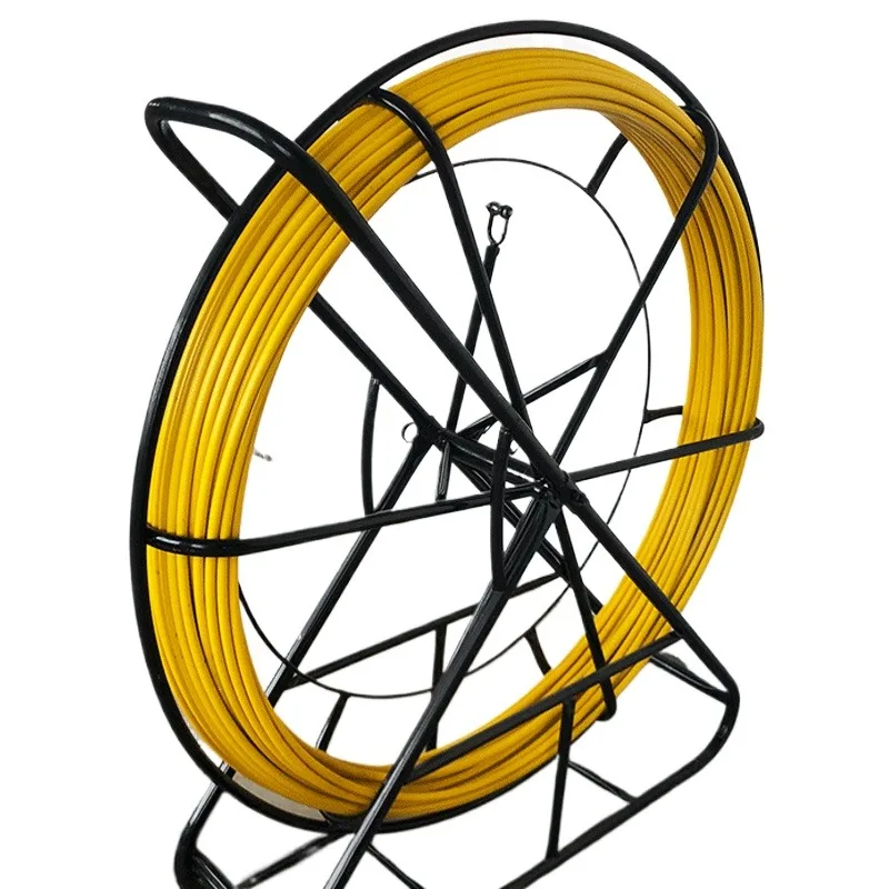 4/5/7mm Fiberglass Wire Cable Running Puller Rod Duct Rodder Snakes Fish Tape Rodder Reel Cable Unclogger Leader 50/100m
4/5/7mm Fiberglass Wire Cable Running Puller Rod Duct Rodder Snakes Fish Tape Rodder Reel Cable Unclogger Leader 50/100m