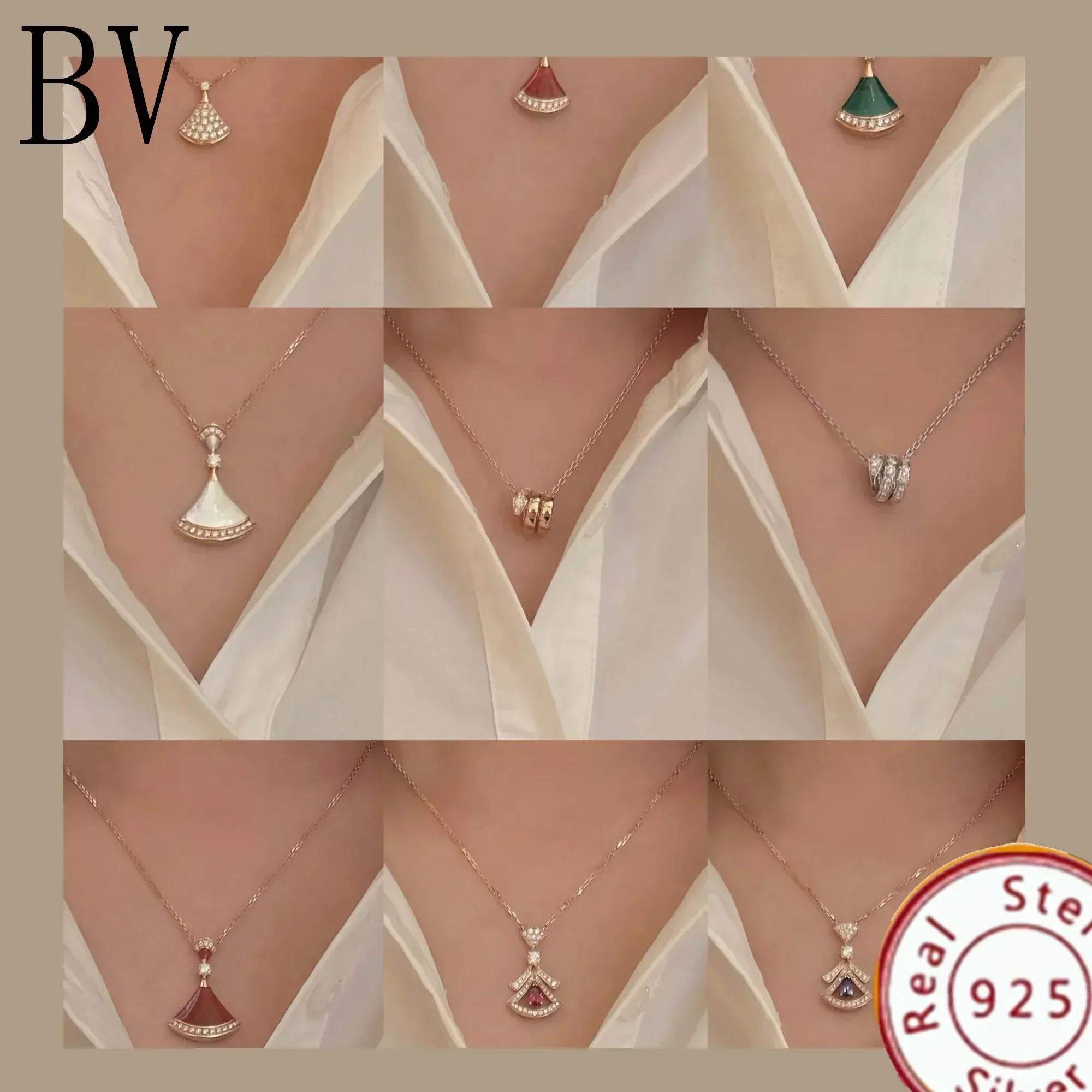 2025 New Arrival: S925 Pure Silver Snake Fan-Shaped Necklace - BV Style, Diamond-Inlaid, Exquisite European Luxury
2025 New Arrival: S925 Pure Silver Snake Fan-Shaped Necklace - BV Style, Diamond-Inlaid, Exquisite European Luxury