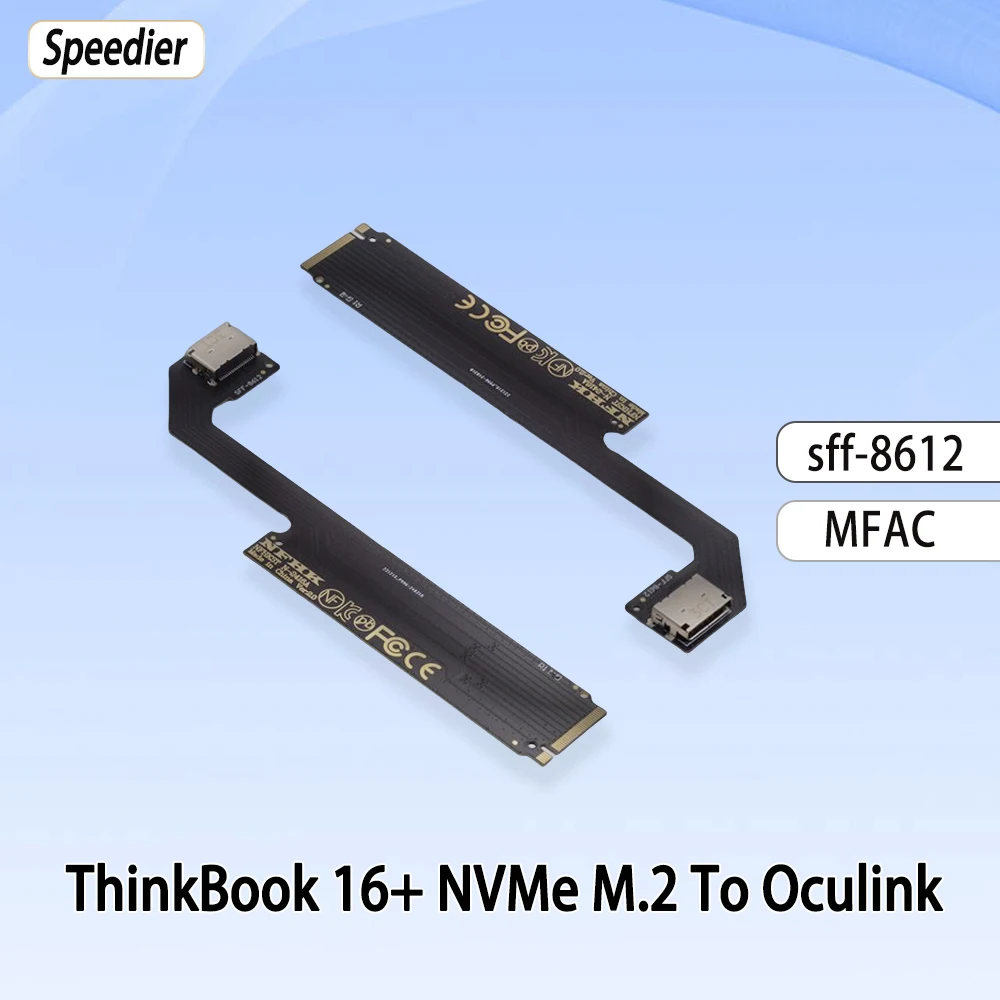Поддержка AMD8845 ThinkBook 14+ 16+ NVMe M.2 к Oculink SFF8612 EGPU Внешний адаптер видеокарты Многофункциональная карта адаптера
Поддержка AMD8845 ThinkBook 14+ 16+ NVMe M.2 к Oculink SFF8612 EGPU Внешний адаптер видеокарты Многофункциональная карта адаптера