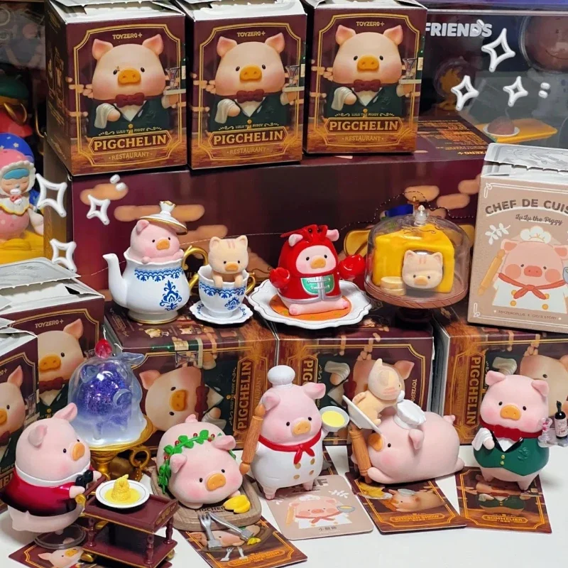 Lulu The Piggy Five Star Restaurant Series Blind Box Collectible Model Desktop Decor Anime Figures Kawaii Ornaments Gift Toys
Lulu The Piggy Five Star Restaurant Series Blind Box Collectible Model Desktop Decor Anime Figures Kawaii Ornaments Gift Toys