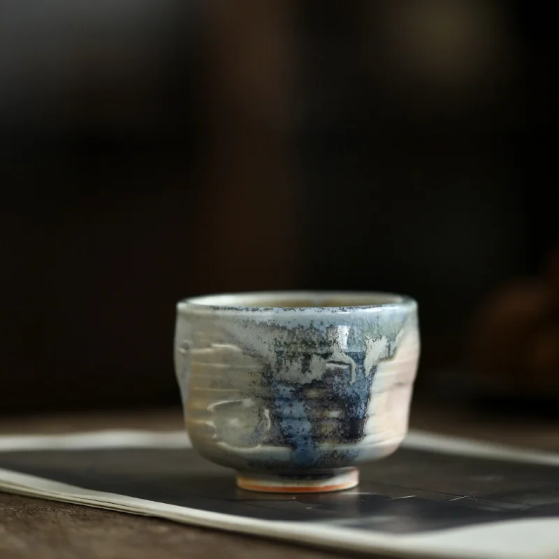 Mr. Qing Hand-Pinched Zhiye Cup Glaze Kiln Tea Ware Jingdezhen Handmade Bare Burning Light Yellow Clay Firewood Burning Master C
Mr. Qing Hand-Pinched Zhiye Cup Glaze Kiln Tea Ware Jingdezhen Handmade Bare Burning Light Yellow Clay Firewood Burning Master C