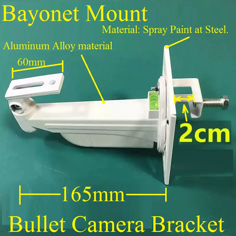 Stainless Steel structure camera bracket channel steel clamper dome camera integrated auxiliary bracket Speed PTZ camera bracket
Stainless Steel structure camera bracket channel steel clamper dome camera integrated auxiliary bracket Speed PTZ camera bracket