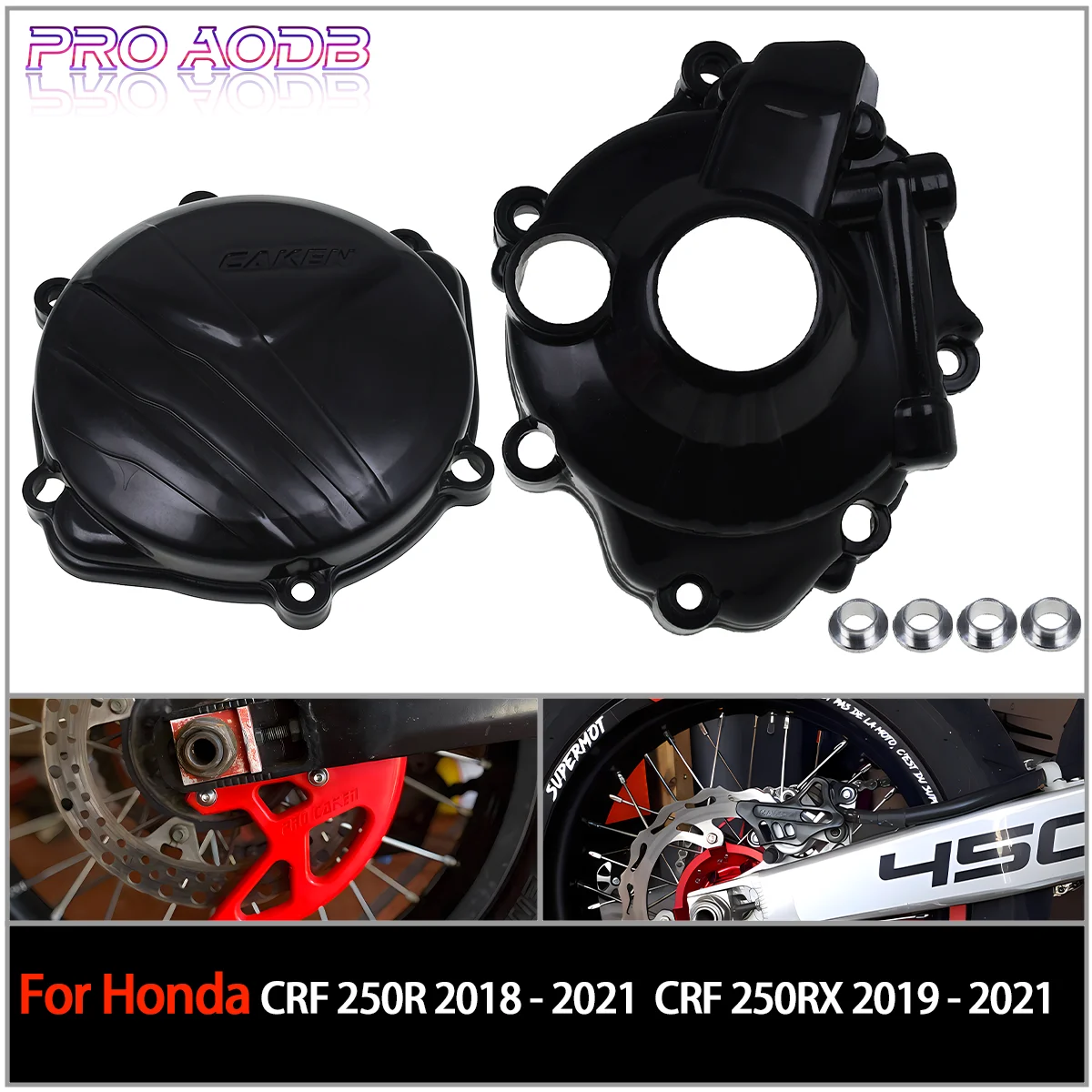 For Honda CRF 250R 250RX CRF250R CRF250RX CAKEN Motorcycle Ignition Guard Water Pump Cover Clutch Protector 2018 2019 2020 2021
For Honda CRF 250R 250RX CRF250R CRF250RX CAKEN Motorcycle Ignition Guard Water Pump Cover Clutch Protector 2018 2019 2020 2021