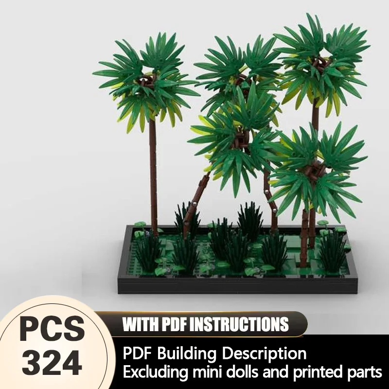 Creators Animal Series Model MOC Building Bricks Tropical Palm Tree Parrot Scene Modular Technology Gifts Holiday Assemble Toys
Creators Animal Series Model MOC Building Bricks Tropical Palm Tree Parrot Scene Modular Technology Gifts Holiday Assemble Toys
