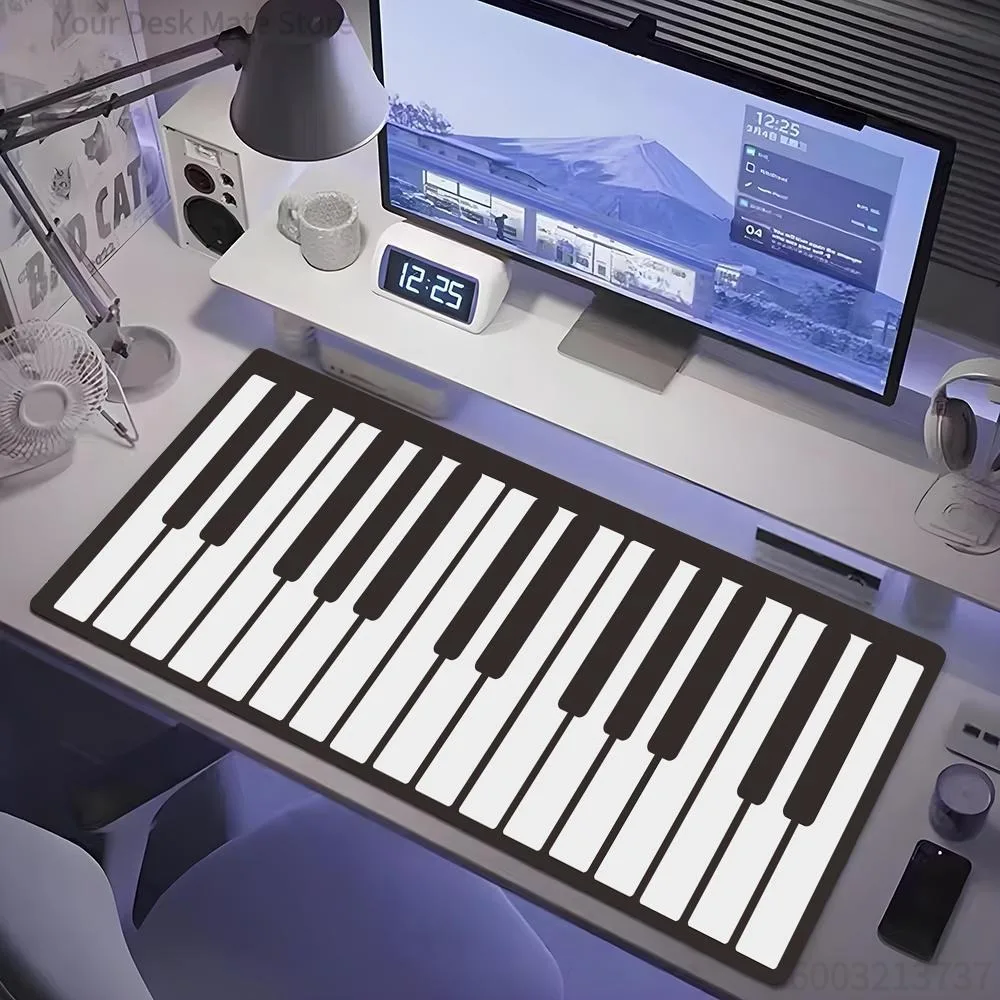 Piano keyboard table mat - suitable for gaming and office use alfombrillas para escritorio desk organizers and trays
Piano keyboard table mat - suitable for gaming and office use alfombrillas para escritorio desk organizers and trays